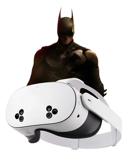 Óculos De Realidade Virtual Meta Quest 3s 128gb + Batman: Arkhan Shadow - VR Branco