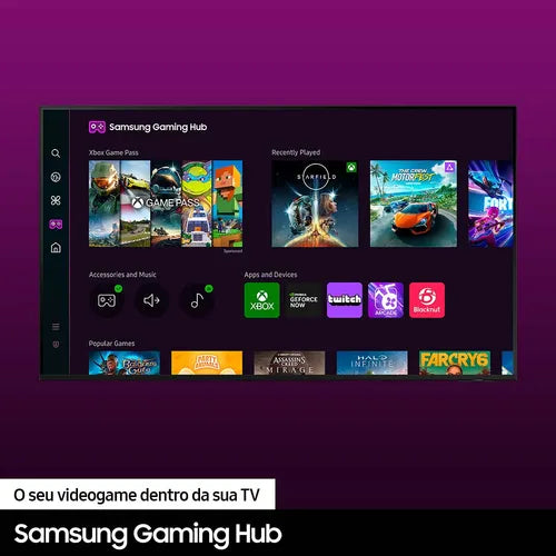 Smart TV 50' Samsung Crystal 4K