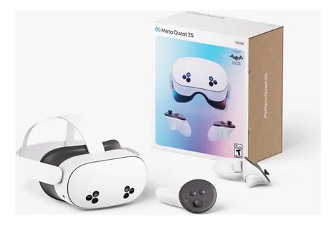 Óculos De Realidade Virtual Meta Quest 3s 128gb + Batman: Arkhan Shadow - VR Branco