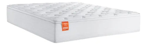 Colchão Casal Molas Ensacadas Real Pillow Top Branco